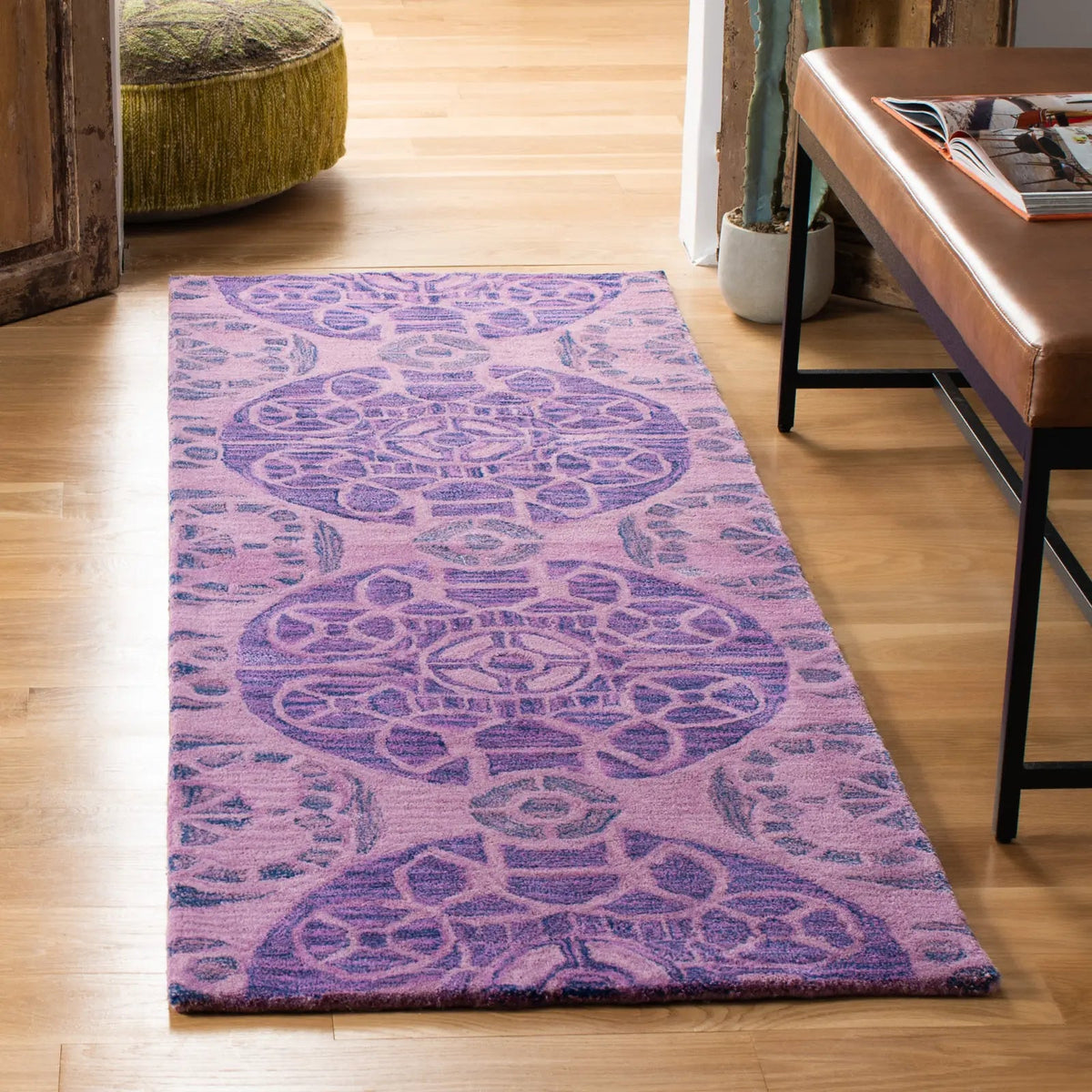 Safavieh Wyndham 2'-3" x 11'-0" Rug in Purple