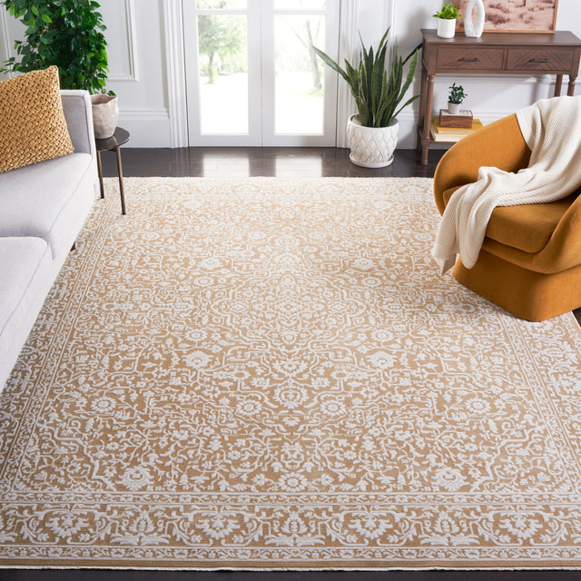 Safavieh Sabrina Sbr847D Gold/Ivory Rug.