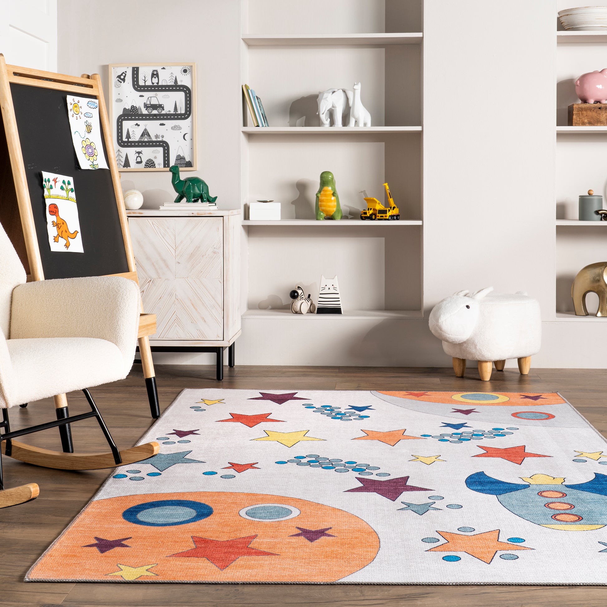 Nuloom Leonie Outer Space Kffx07A Multi Area Rug