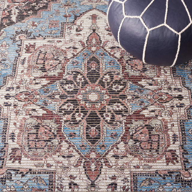 Safavieh Serapi Sep622M Blue/Rust Rug.