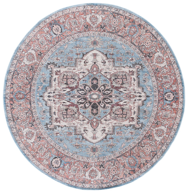 Safavieh Serapi Sep622M Blue/Rust Rug.