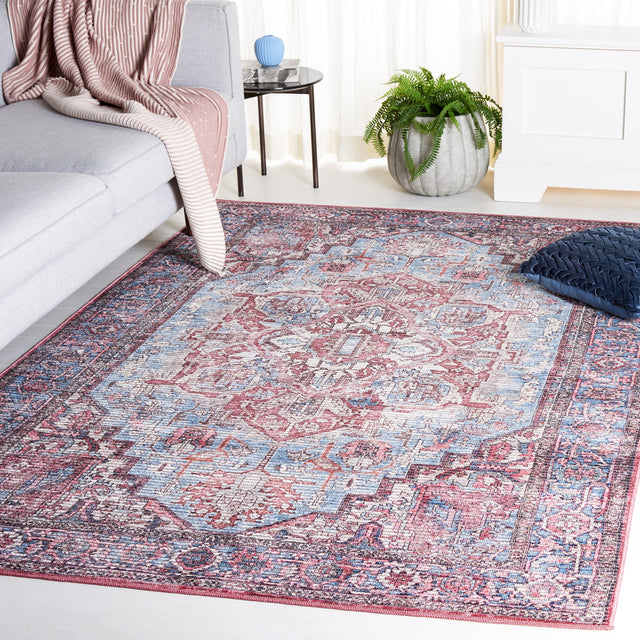 Safavieh Serapi Sep624M Blue/Rust Rug.