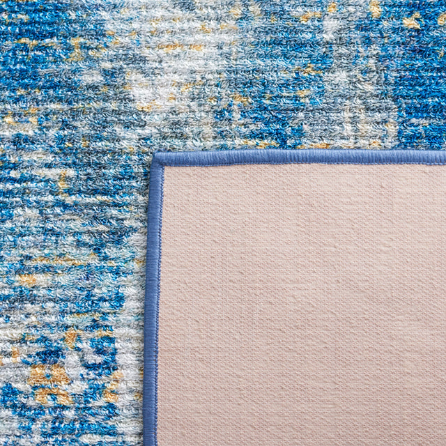 Safavieh Sequoia Seq100A Ivory Blue/Gold Rug.