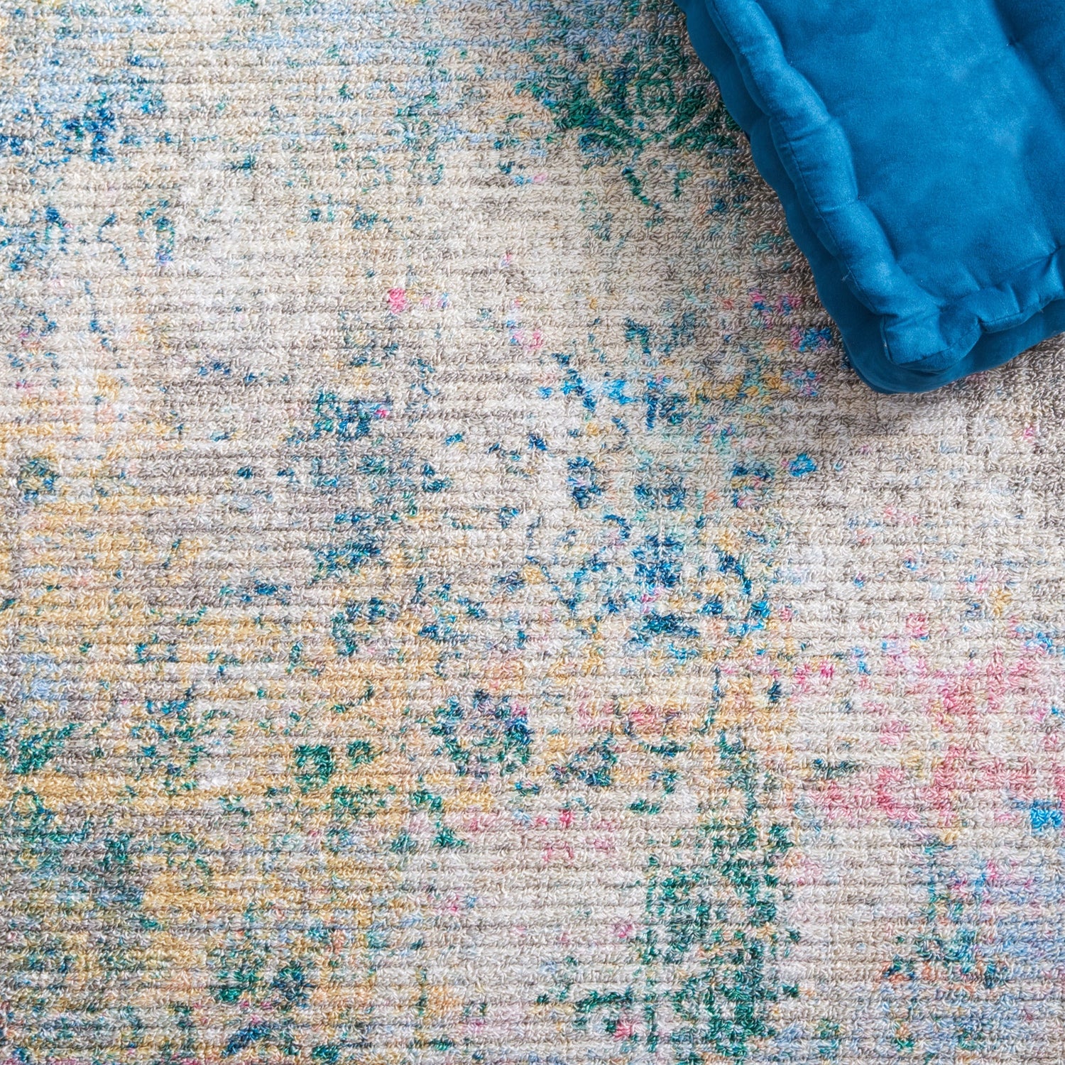 Safavieh Sequoia Seq102Y Green/Pink Rug.