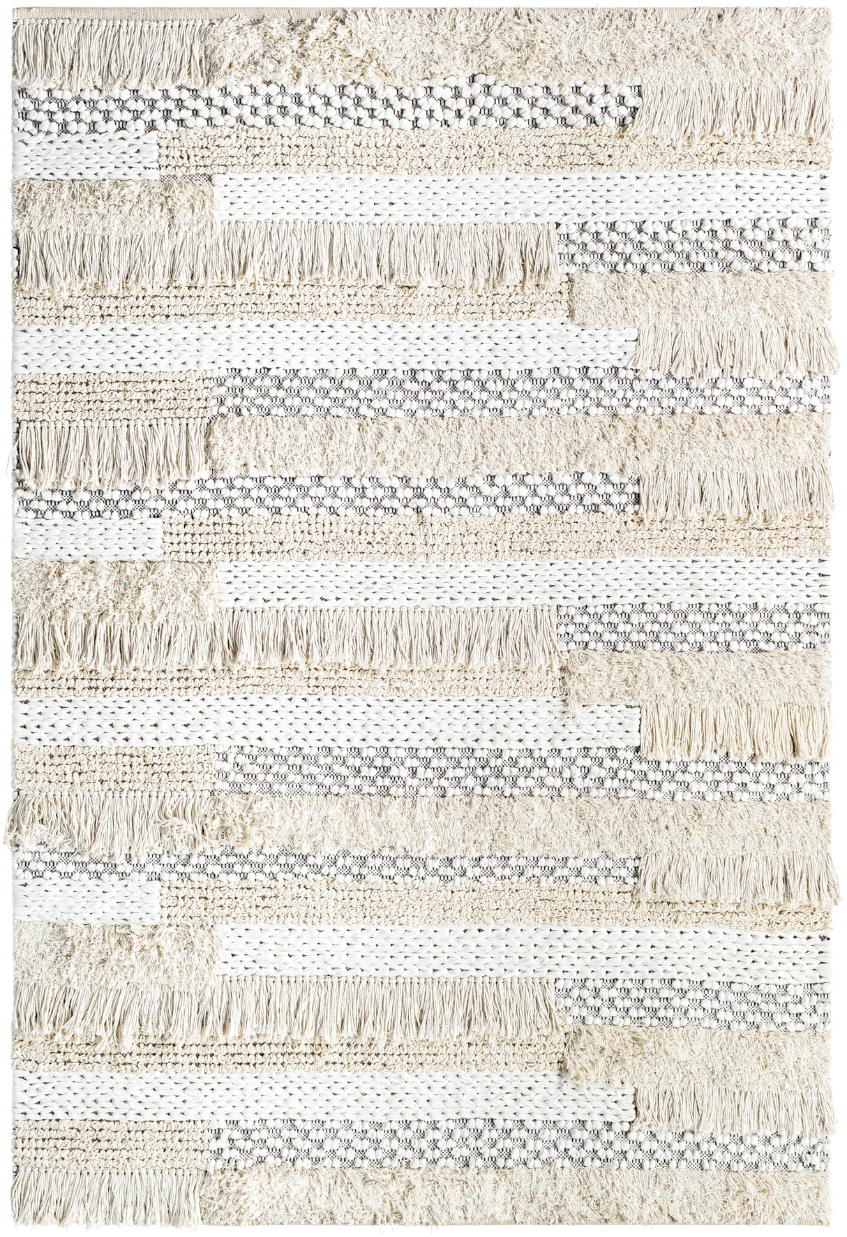 Surya Serena Ser-2301 Off-White, Light Silver, Light Grey, Ash Rug.