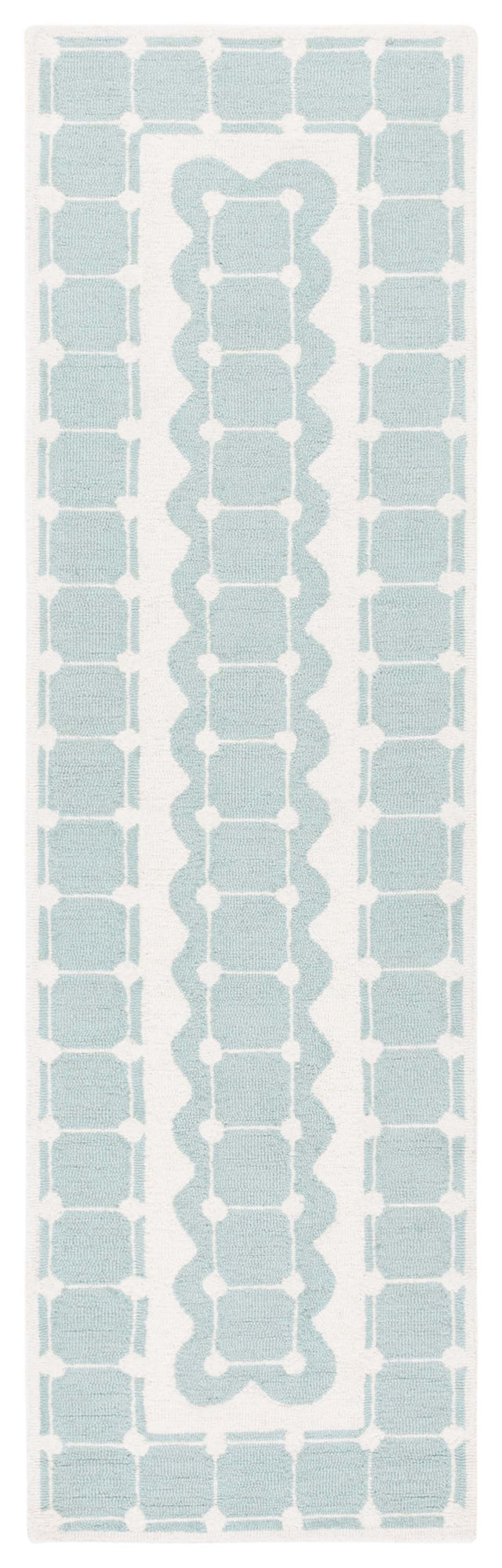 Safavieh Safavieh Kids Sfk927K Turquoise/Ivory Rug.