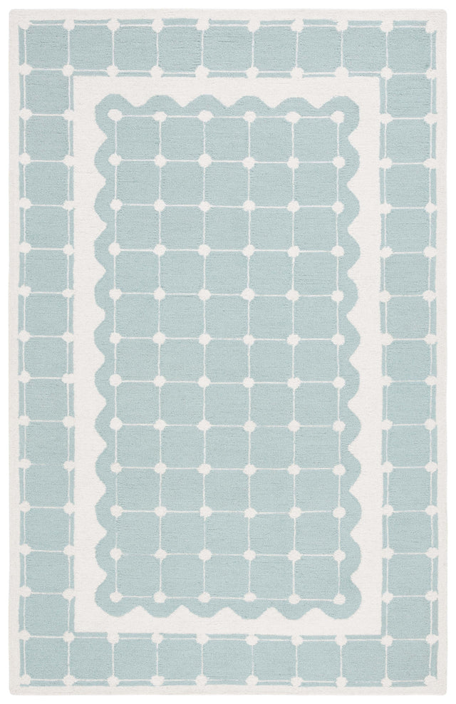 Safavieh Safavieh Kids Sfk927K Turquoise/Ivory Rug.