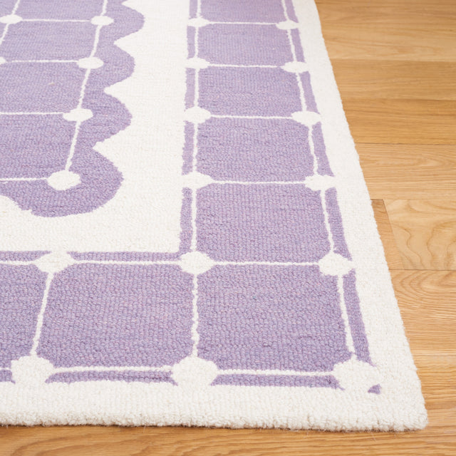 Safavieh Safavieh Kids Sfk927V Purple/Ivory Rug.