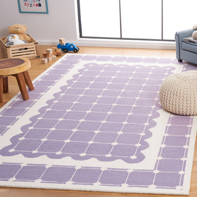 Safavieh Safavieh Kids Sfk927V Purple/Ivory Rug.