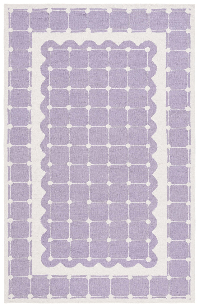Safavieh Safavieh Kids Sfk927V Purple/Ivory Rug.