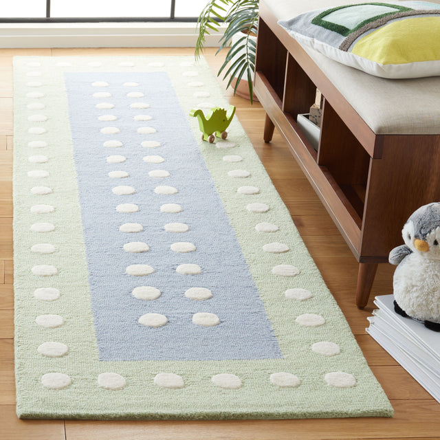 Safavieh Safavieh Kids Sfk929M Blue/Green Rug.