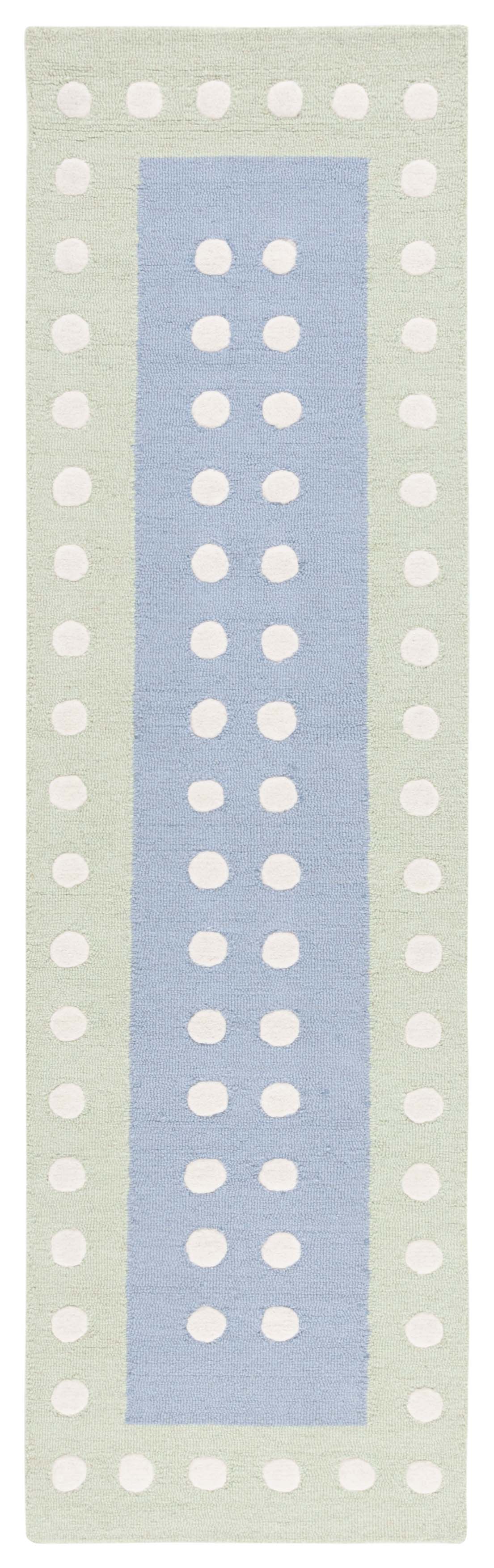 Safavieh Safavieh Kids Sfk929M Blue/Green Rug.