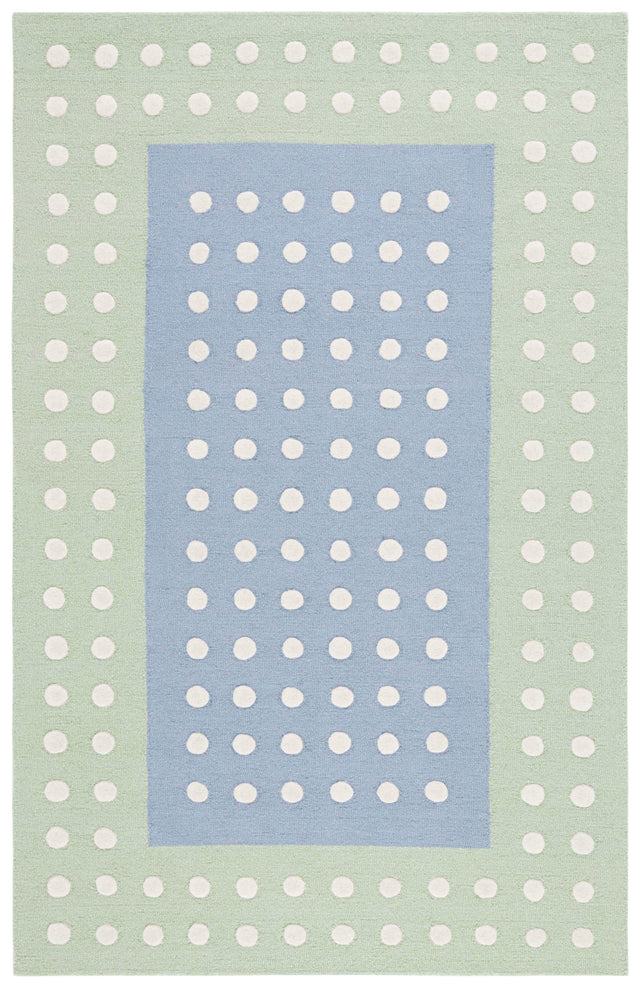Safavieh Safavieh Kids Sfk929M Blue/Green Rug.