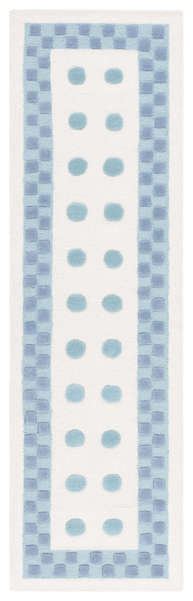 Safavieh Safavieh Kids Sfk930M Ivory/Blue Rug.