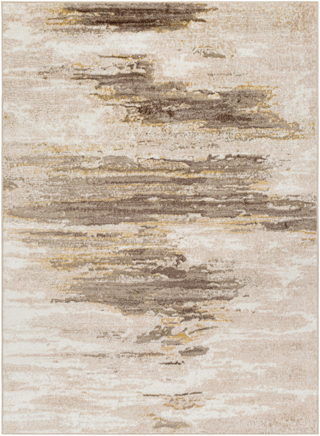 Surya San Francisco Sfo-2313 Ivory, Taupe, Medium Brown, Tan Rug.