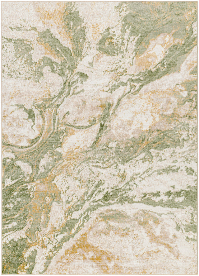 Surya San Francisco Sfo-2316 Ivory, Sage, Tan, Olive, Taupe Rug.