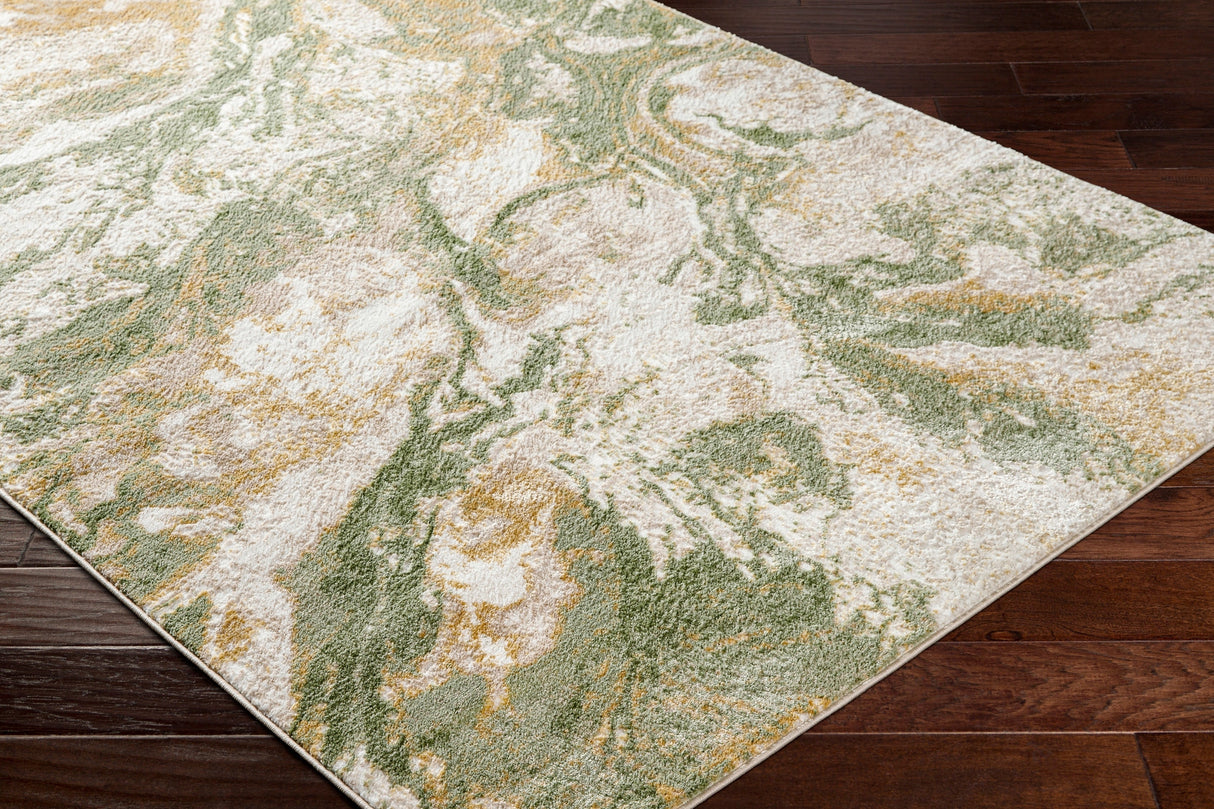 Surya San Francisco Sfo-2316 Ivory, Sage, Tan, Olive, Taupe Rug.