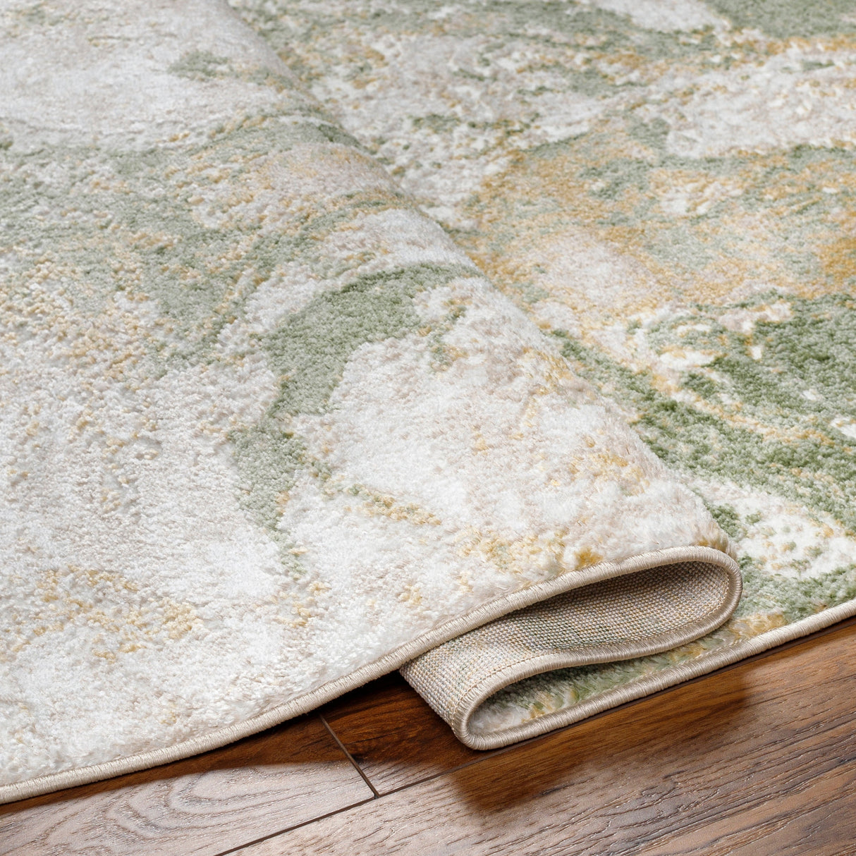 Surya San Francisco Sfo-2316 Ivory, Sage, Tan, Olive, Taupe Rug.