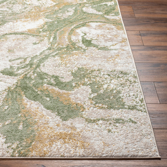 Surya San Francisco Sfo-2316 Ivory, Sage, Tan, Olive, Taupe Rug.