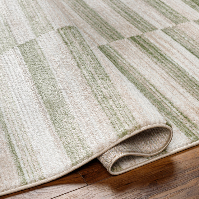Surya San Francisco Sfo-2320 Ivory, Tan, Olive, Taupe, Sage Rug.