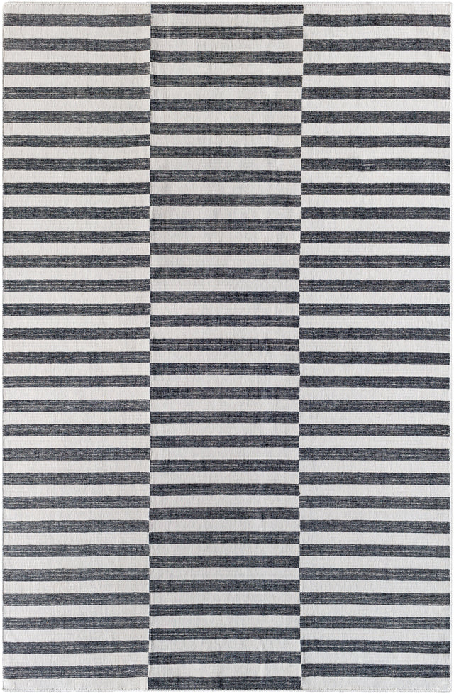 Surya Sonia Sni-2300 Light Silver, Slate Blue, Light Grey, Nickel, Ink Rug.