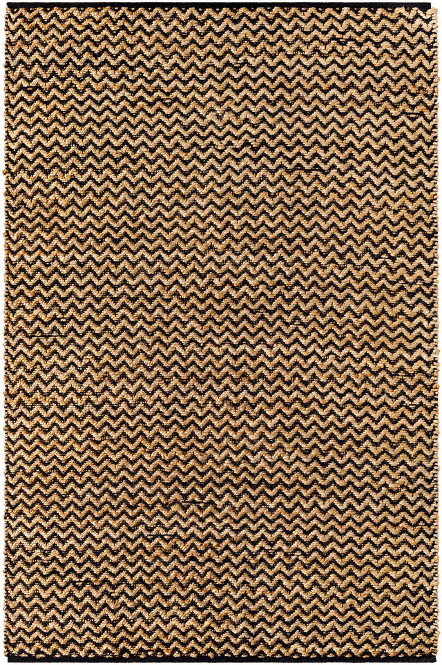 Surya Selanik Snk-2302 Camel, Jet Black, Chocolate, Natural, Eggplant, Brick, Onyx, Nickel Rug.