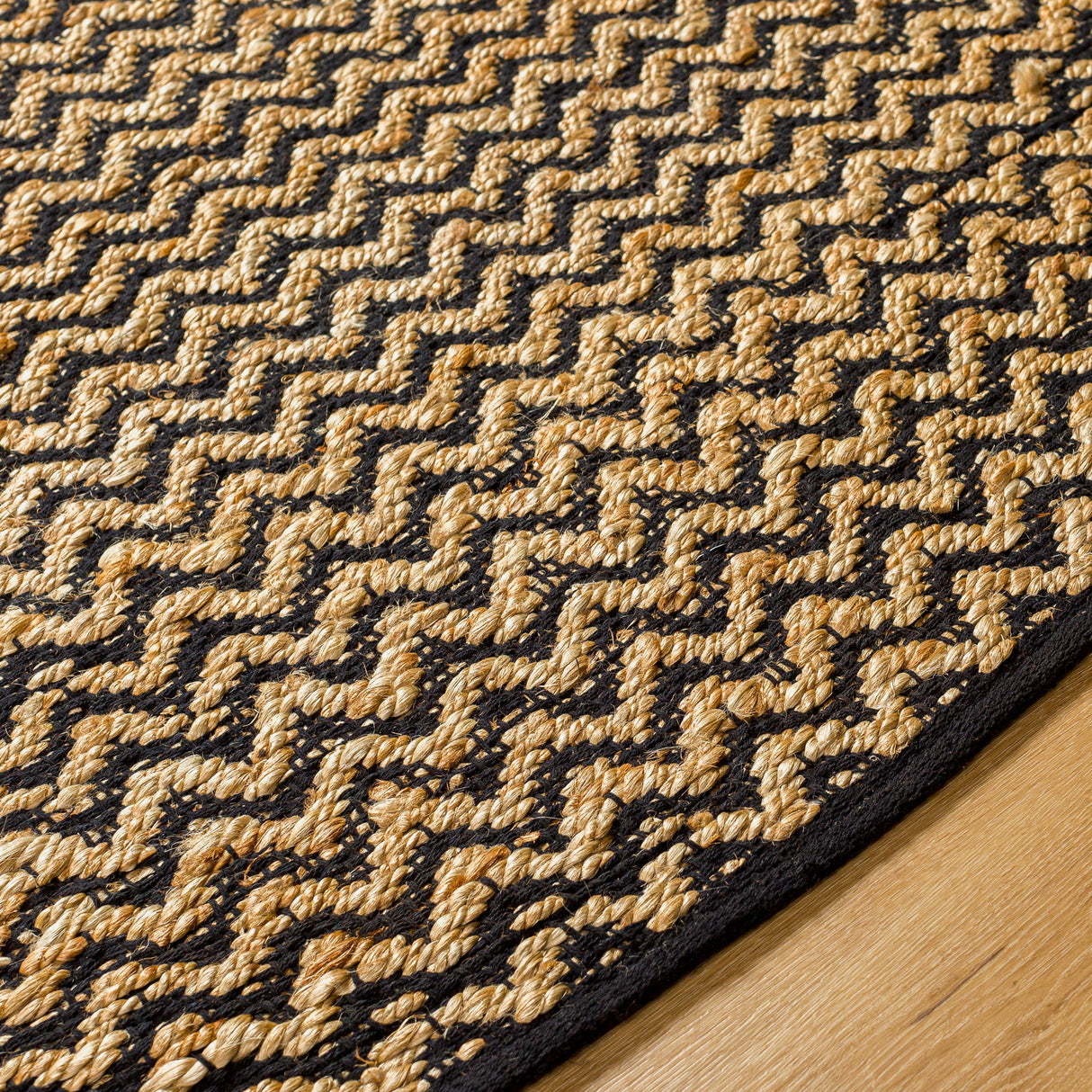 Surya Selanik Snk-2302 Camel, Jet Black, Chocolate, Natural, Eggplant, Brick, Onyx, Nickel Rug.