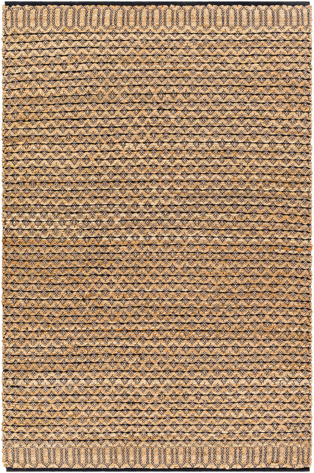 Surya Selanik Snk-2304 Camel, Dark Grey, Light Wood, Grey, Lunar Green, Clay, Jet Black Rug.