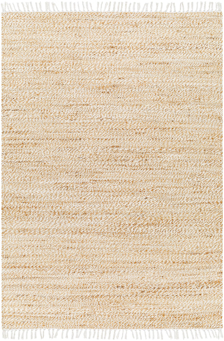 Surya Selanik Snk-2305 Camel, White Rug.