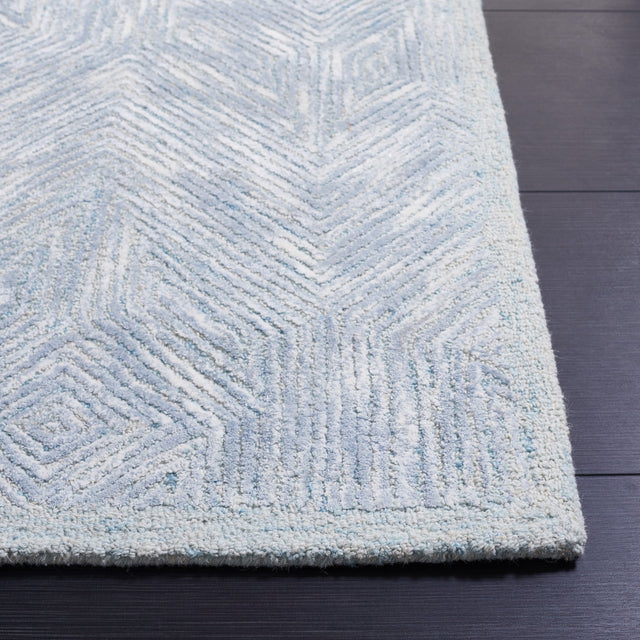 Safavieh Soho Soh127M Blue/Grey Rug.