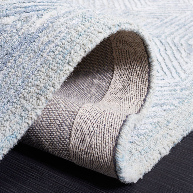 Safavieh Soho Soh127M Blue/Grey Rug.