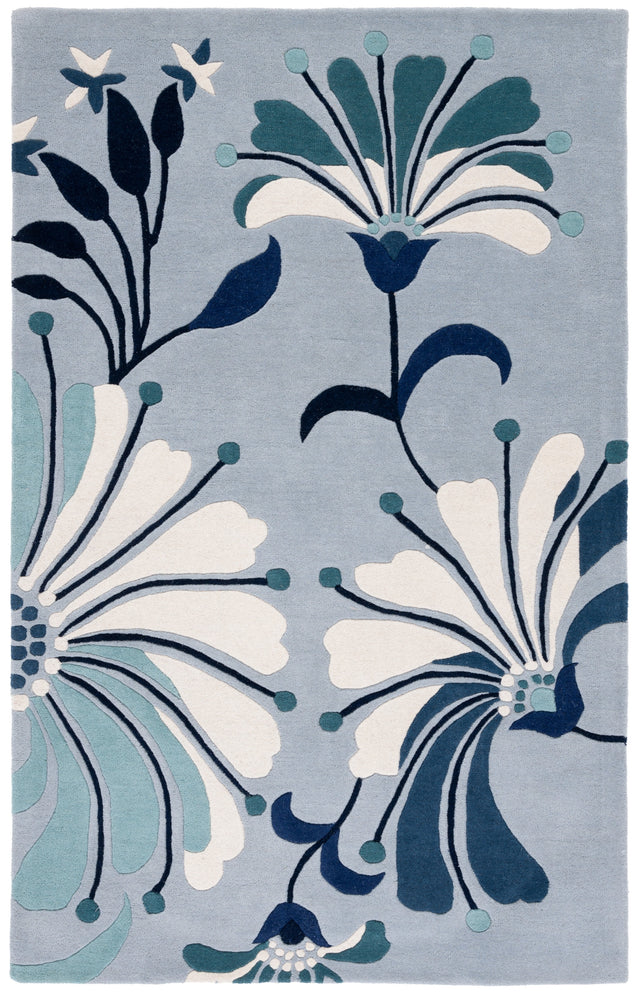 Safavieh Soho Soh826M Blue/Ivory Rug.