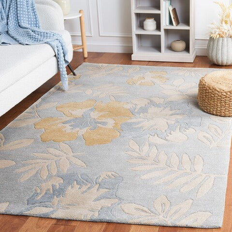Safavieh Soho Soh838B Blue / Multi Rugs.