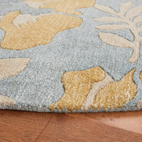 Safavieh Soho Soh838B Blue / Multi Rugs.