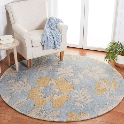 Safavieh Soho Soh838B Blue / Multi Rugs.