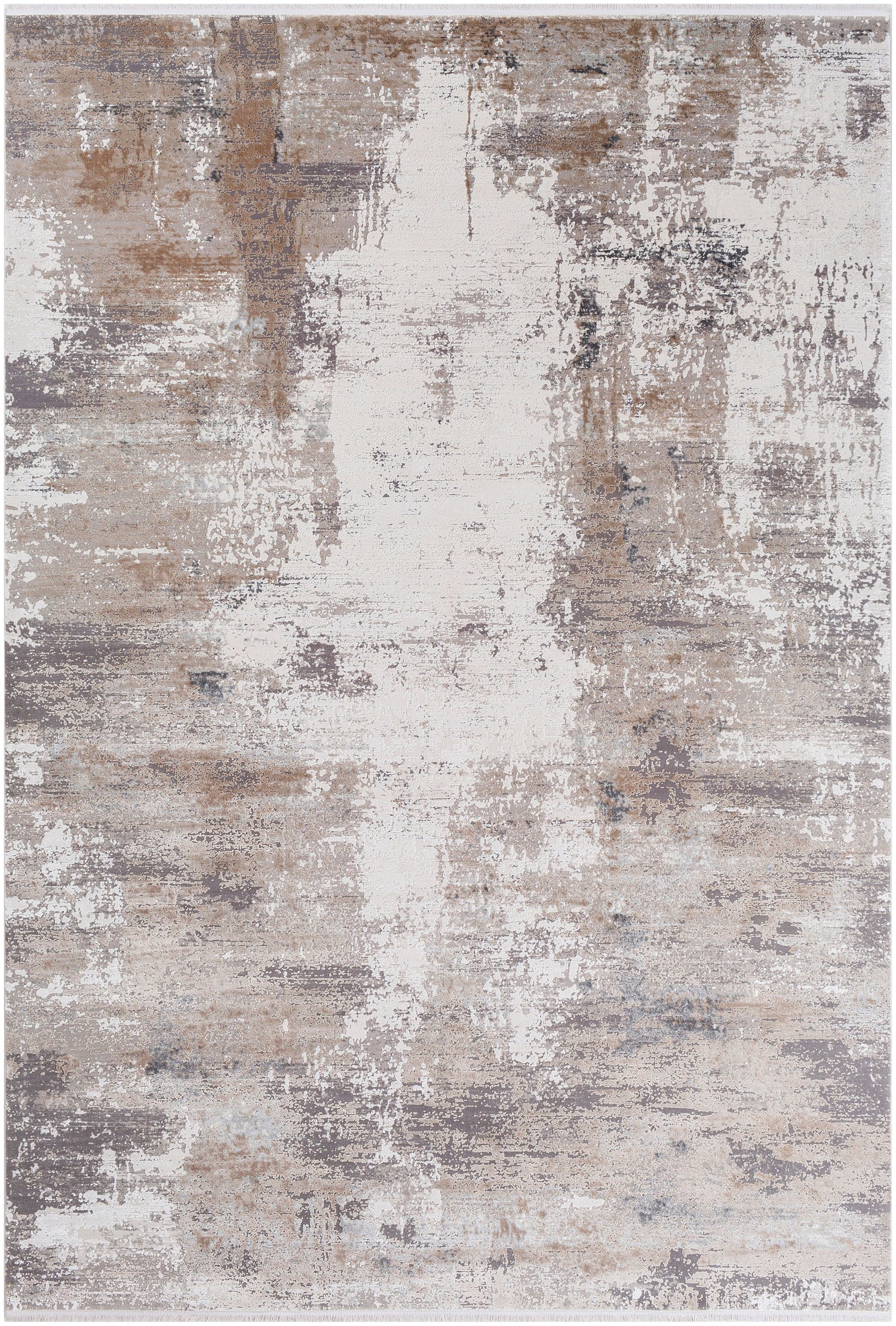 Surya Solar Sor-2300 Taupe, Medium Gray, White Rugs.