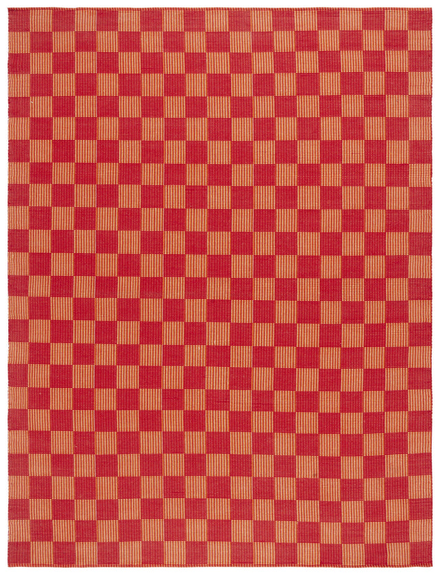 Safavieh Striped Kilim Stk801Q Red/Rust Rug.