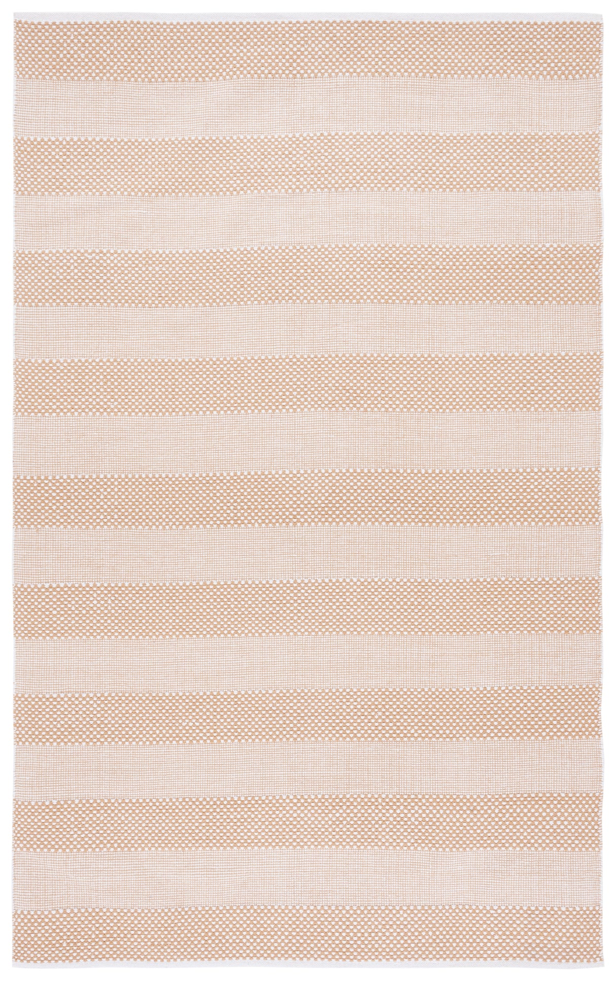 Safavieh Striped Kilim Stk802D Ivory/Gold Rug.
