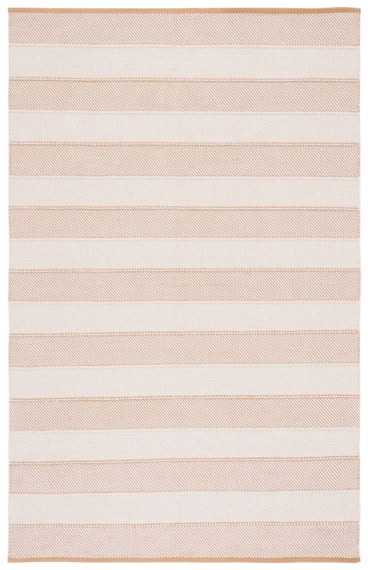 Safavieh Striped Kilim Stk803B Beige/Gold Rug.