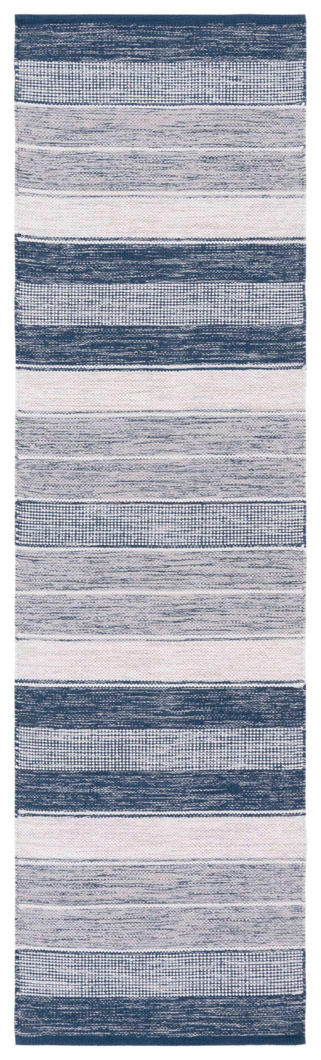 Safavieh Striped Kilim Stk804M Grey/Blue Rug.