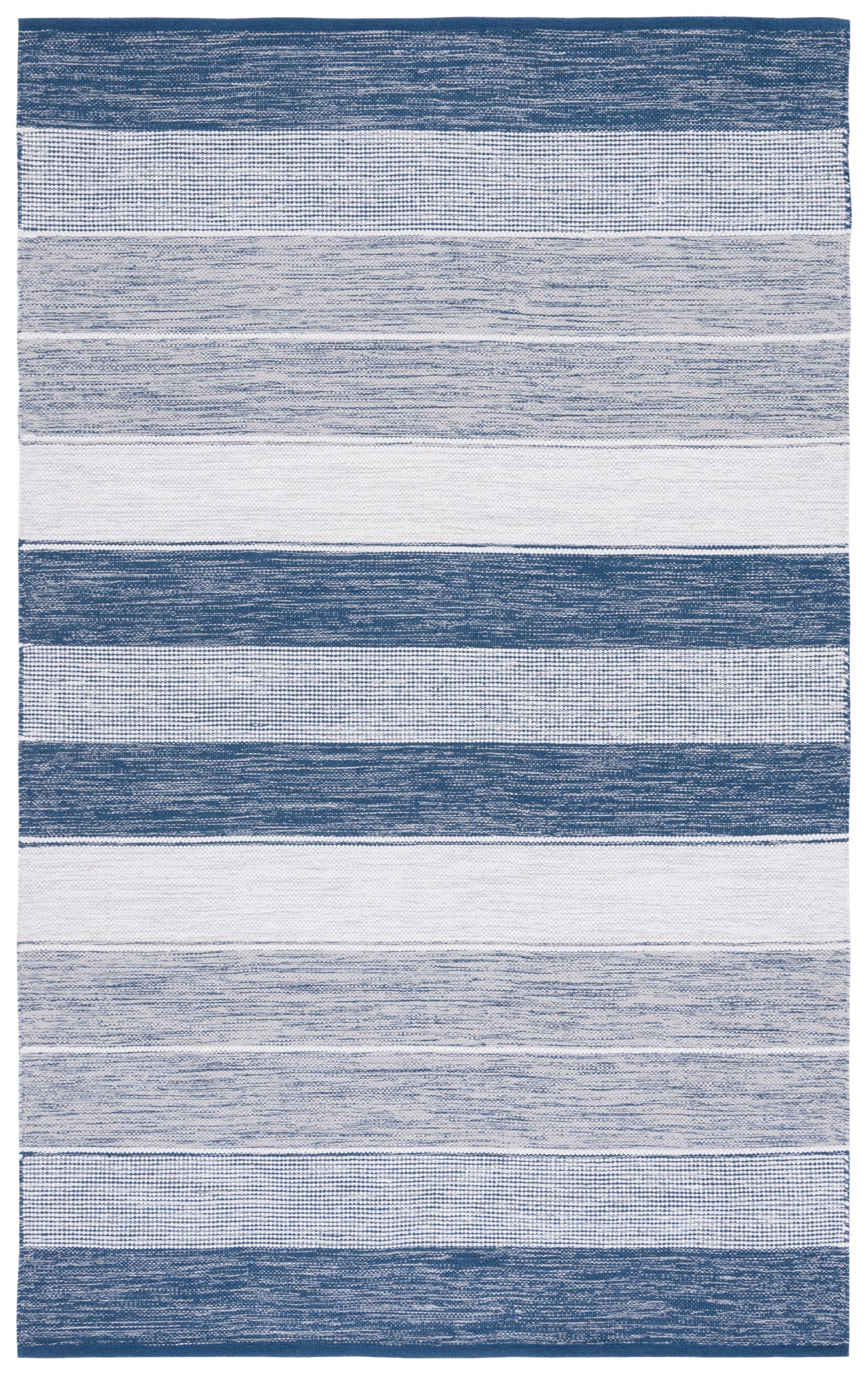 Safavieh Striped Kilim Stk804M Grey/Blue Rug.