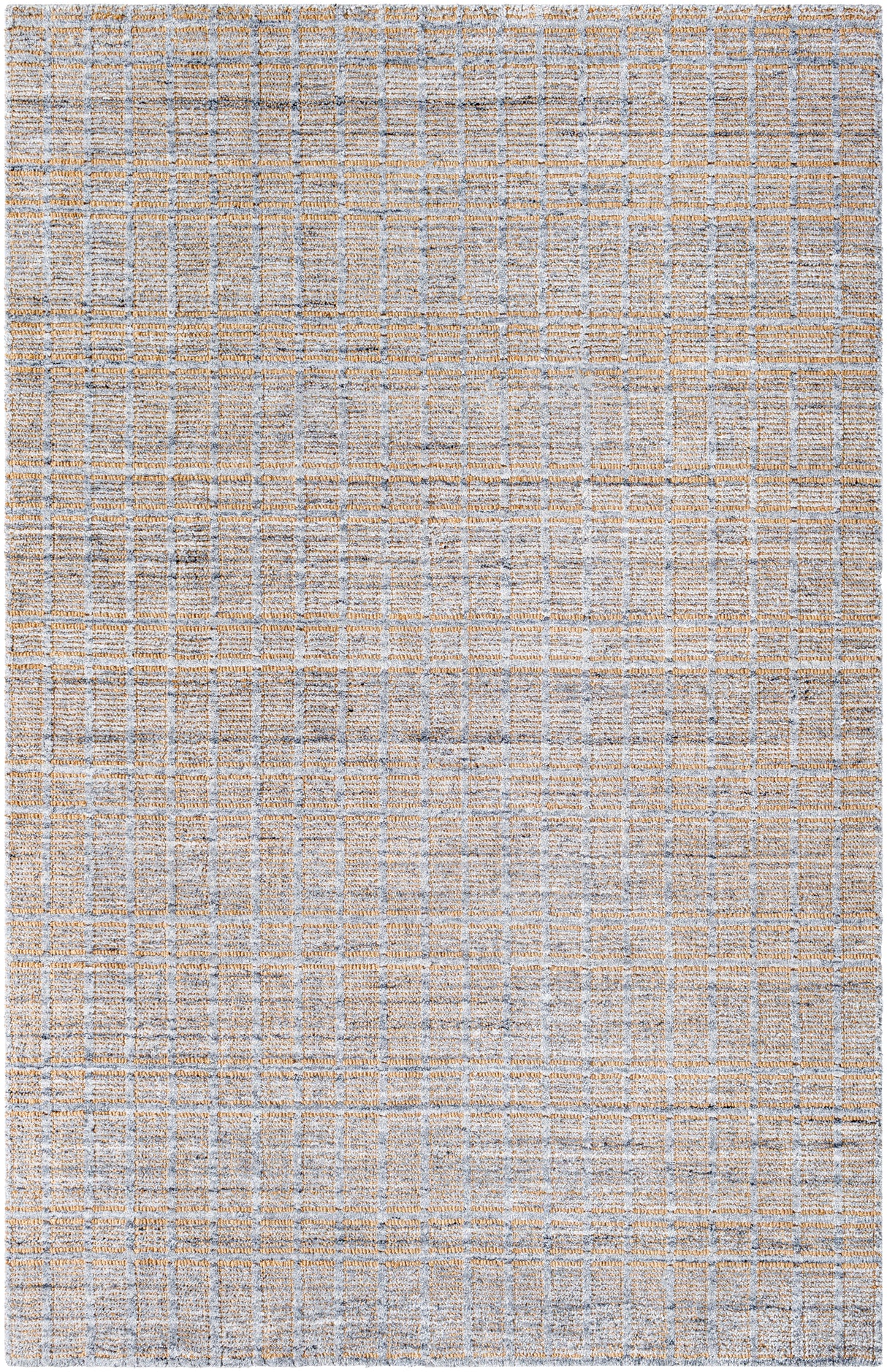 Surya Shivan Svh-2300 Pale Slate, Metallic - Silver, Khaki, Slate, Pewter, Light Silver Rug.
