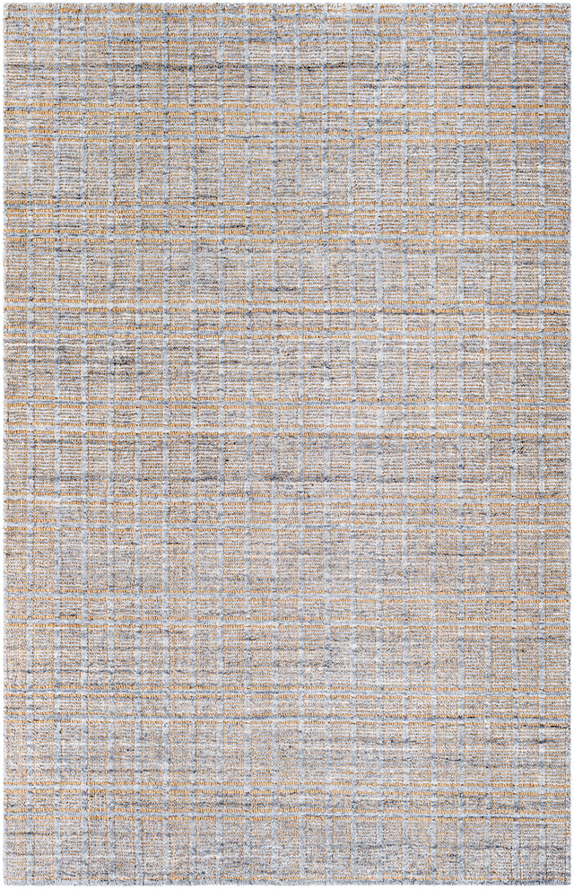 Surya Shivan Svh-2300 Pale Slate, Metallic - Silver, Khaki, Slate, Pewter, Light Silver Rug.