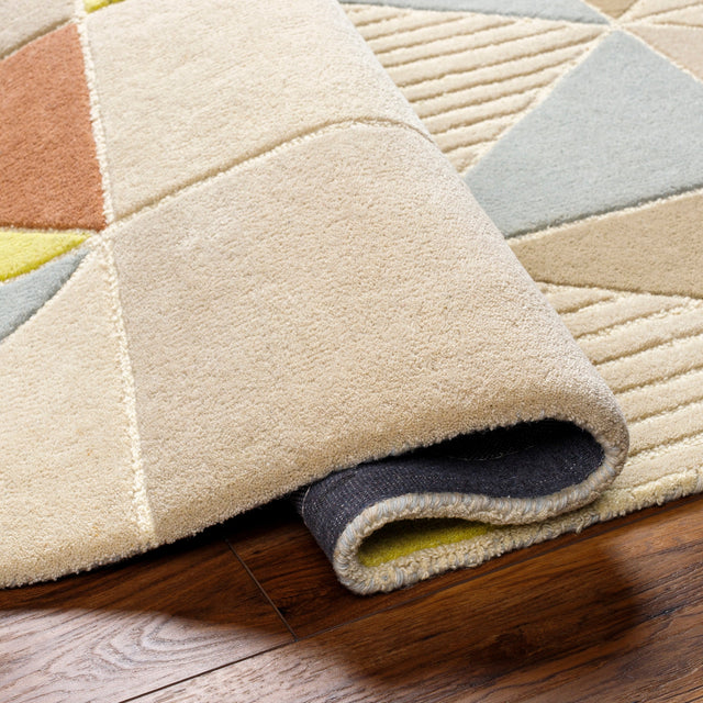 Surya Tallinn Tnl-2301 Medium Gray, Sage, Light Sage Rug.