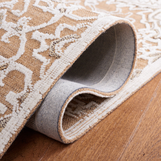 Safavieh Trace Trc304D Gold/Ivory Rug.