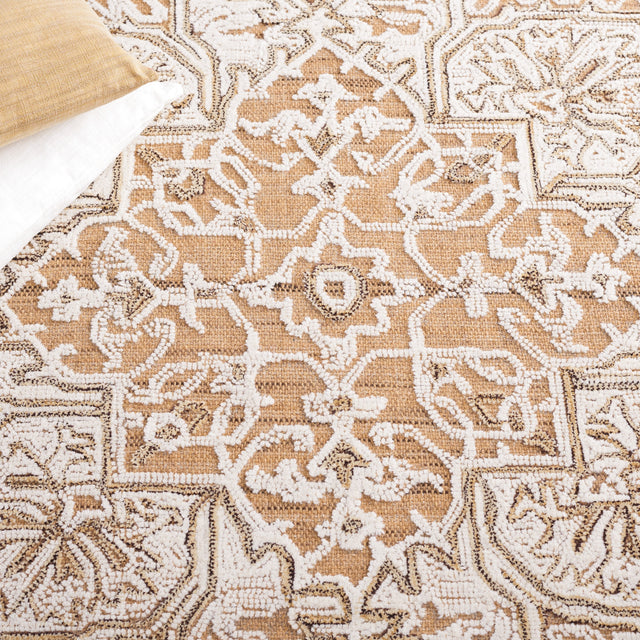Safavieh Trace Trc304D Gold/Ivory Rug.