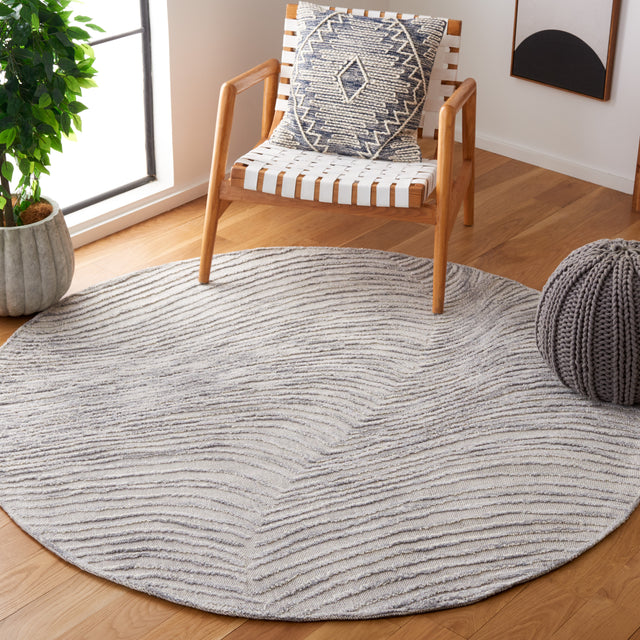 Safavieh Trace Trc901F Grey/Ivory Rug.