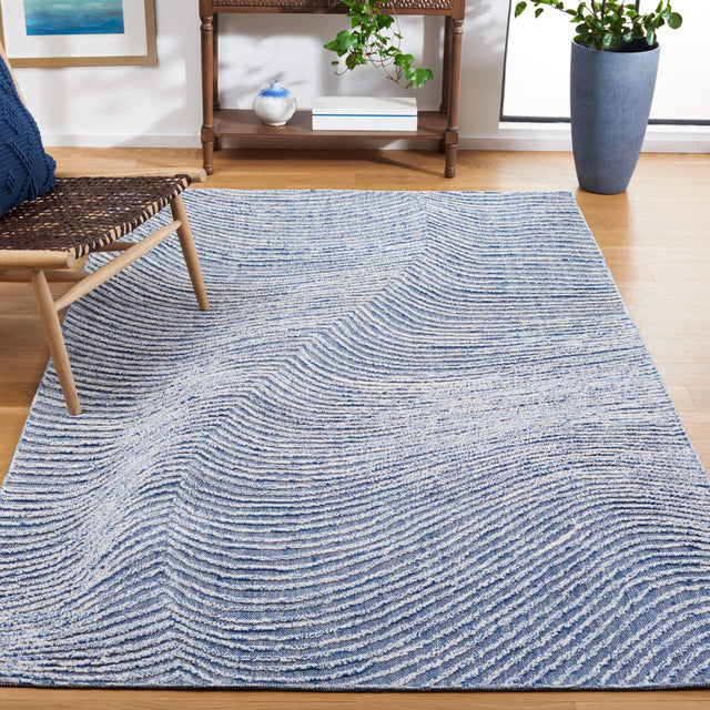 Safavieh Trace Trc901N Navy Rug.
