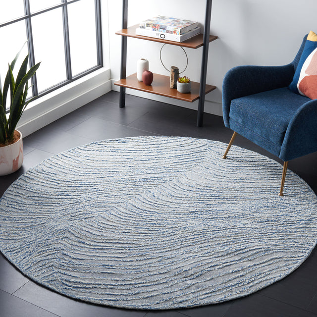 Safavieh Trace Trc901N Navy Rug.