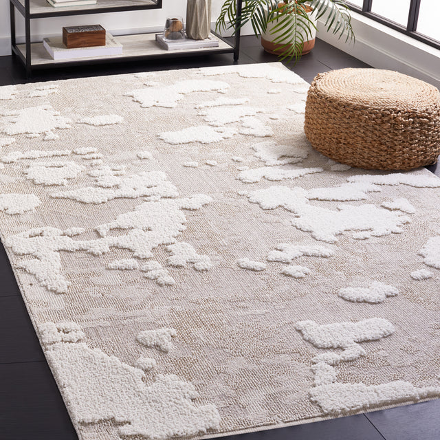 Safavieh Trends Trd100B Beige/Ivory Rug.
